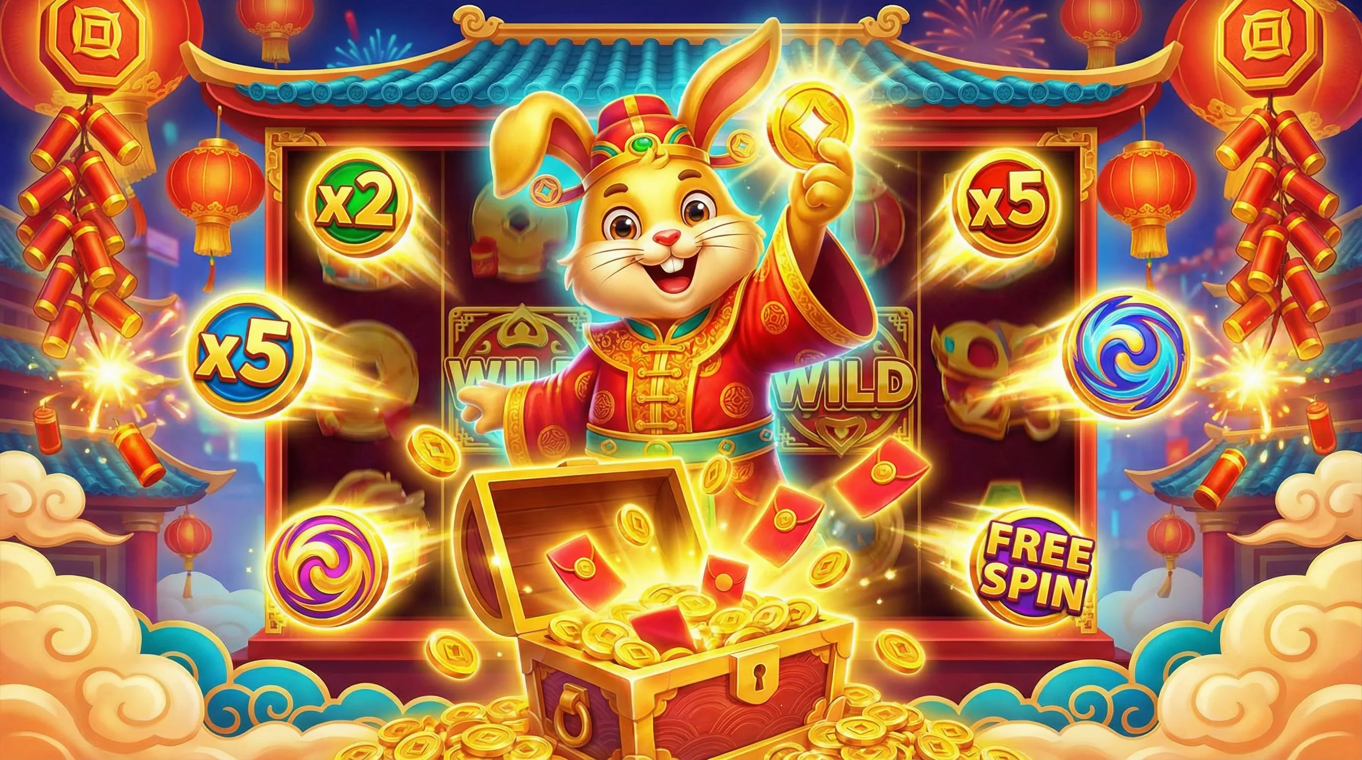 Fortune Rabbit rodada de bônus